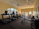 Fitness center with modern cardio and weight equipment at 4312 Bayside Village # 204, Tampa, FL 33615