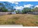 Large backyard with storage shed at 6366 38Th N Ave, St Petersburg, FL 33710