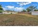 Expansive backyard featuring a view of the property and surrounding greenery, perfect for recreation and relaxation at 6366 38Th N Ave, St Petersburg, FL 33710