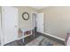 Bedroom with vanity table and access to bathroom at 6366 38Th N Ave, St Petersburg, FL 33710