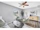 Sunlit living room showcases modern decor, stylish furnishings, and a seamless flow to other rooms at 6366 38Th N Ave, St Petersburg, FL 33710