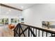 View of living area from staircase; modern design at 703 W Plymouth St, Tampa, FL 33603