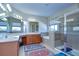 Bathroom with double sinks, soaking tub, and shower at 11807 Cross Vine Dr, Riverview, FL 33579