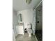 Clean bathroom with toilet, sink, and shower at 400 Alma Dr, Brandon, FL 33510