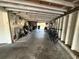 Garage with concrete floor and storage space at 400 Alma Dr, Brandon, FL 33510