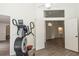 View of home gym with hardwood flooring at 14324 Moon Flower Dr, Tampa, FL 33626