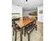 The dining room features tile floors and provides easy access to the other living spaces at 2640 Westchester N Dr, Clearwater, FL 33761