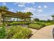 Relaxing community picnic area with shaded tables at 33055 Tulip Petal Ln, Wesley Chapel, FL 33545