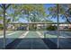 Multiple shuffleboard courts under covered pavilion at 4020 55Th N St # 1103, Kenneth City, FL 33709