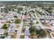 Aerial view showing home's location in a residential neighborhood at 4852 Fleetwood St, New Port Richey, FL 34653