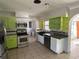 Kitchen with stainless steel appliances and updated countertops at 6035 Grand Blvd, New Port Richey, FL 34652