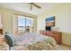 Bedroom with water views and built-in storage at 7862 Sailboat Key S Blvd # 106, South Pasadena, FL 33707