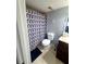 Bathroom with shower/tub combo, toilet and vanity at 106 1St E St # 105, St Petersburg, FL 33715