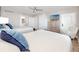 Guest bedroom with two twin beds and ensuite bathroom at 399 2Nd St # 718, Indian Rocks Beach, FL 33785