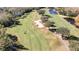 Aerial view of a beautiful golf course at 5524 Avenue Du Soleil, Lutz, FL 33558