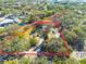 Aerial view showing the property's lot and Pinellas Trail nearby at 775 Pennsylvania Ave, Palm Harbor, FL 34683