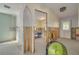 Home interior under renovation with exposed framing at 775 Pennsylvania Ave, Palm Harbor, FL 34683
