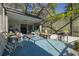 Spacious screened porch, great for outdoor enjoyment at 775 Pennsylvania Ave, Palm Harbor, FL 34683