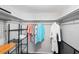 Large closet with ample shelving and hanging space at 147 Bluff View Dr # 204, Belleair Bluffs, FL 33770