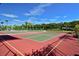 Well-maintained pickleball courts with surrounding fencing at 2493 Kensington Greens Dr # 2493, Sun City Center, FL 33573