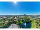 Aerial view of waterfront community with resort-style amenities at 501 Haben Blvd # 806, Palmetto, FL 34221