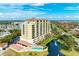 Upscale condo building with pool and pond, near water at 501 Haben Blvd # 806, Palmetto, FL 34221