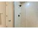 Walk-in shower features glass doors and tile walls, offering a modern and clean bathroom space at 501 Haben Blvd # 806, Palmetto, FL 34221