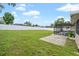 Large backyard with grassy area and privacy fence at 5347 Mosquero Rd, Spring Hill, FL 34606