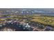 Aerial view showing home's location in a waterfront community at 937 Bunker View Dr, Apollo Beach, FL 33572