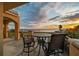Outdoor balcony with seating overlooking the ocean, perfect for enjoying sunsets at 1925 Beach Se Dr, St Petersburg, FL 33705