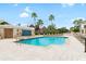 Refreshing community pool with surrounding lounge chairs at 345 Bayshore Blvd # 1108, Tampa, FL 33606