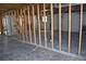 Unfinished basement area with exposed framing at 4934 Avery Rd, New Port Richey, FL 34652