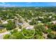 Aerial view showcasing the home's location and neighborhood at 509 N Glenwood Ave, Clearwater, FL 33755