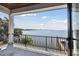 Private balcony showcasing breathtaking water views at 5120 W Longfellow Ave, Tampa, FL 33629