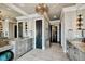 Elegant bathroom with and vanities at 5120 W Longfellow Ave, Tampa, FL 33629