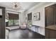Spacious bedroom with bunk beds and hardwood floors at 5120 W Longfellow Ave, Tampa, FL 33629