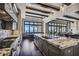 Modern kitchen with large island and stunning water views at 5120 W Longfellow Ave, Tampa, FL 33629