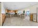 Kitchen under renovation, featuring wood cabinets and granite countertops at 600 55Th Ave, St Pete Beach, FL 33706