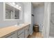 Bathroom with vanity, shower, and bathtub at 10334 Estero Bay Ln, Tampa, FL 33625