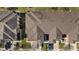 Aerial view of multiple townhome rooftops at 11546 Crowned Sparrow Ln, Tampa, FL 33626