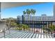 Spacious balcony offering relaxing views of the city skyline at 201 W Laurel St # 503, Tampa, FL 33602