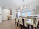 Modern kitchen with stainless steel appliances and an island at 2511 N Grady N Ave # 59, Tampa, FL 33607