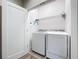 Convenient laundry room with washer and dryer in unit at 2511 N Grady N Ave # 59, Tampa, FL 33607