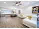 Spacious living area with open floor plan and kitchen view at 2511 N Grady N Ave # 59, Tampa, FL 33607