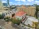 Aerial view of a multi-unit building with surrounding cityscape at 340 1St N St # I, St Petersburg, FL 33701