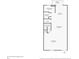 First-floor floor plan featuring kitchen, dining and living rooms plus laundry and bathroom layouts at 340 1St N St # I, St Petersburg, FL 33701