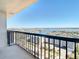 Balcony boasting expansive water and city views at 400 Island Way # 1411, Clearwater Beach, FL 33767