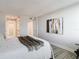 Bright bedroom with a comfortable bed and stylish decor at 400 Island Way # 1411, Clearwater Beach, FL 33767