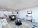 Open living area showcasing kitchen and dining area at 400 Island Way # 1411, Clearwater Beach, FL 33767