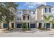 Three-story townhome with attached two-car garage at 509 Vincinda Crest Way, Tampa, FL 33619